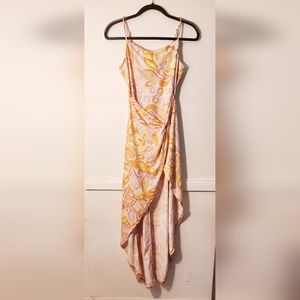 Haute Monde Dress Pink Floral Size L